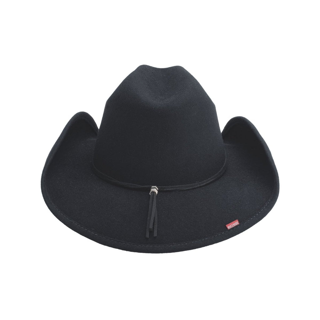Bullhide JOLENE Premium Wool Felt Cowboy Hat - Black - OriginalWestern.com
