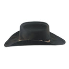 Bullhide KAYCE 4X Premium Wool Felt Cowboy Hat - Black Distressed - OriginalWestern.com