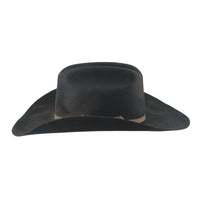Bullhide KAYCE 4X Premium Wool Felt Cowboy Hat - Black Distressed - OriginalWestern.com