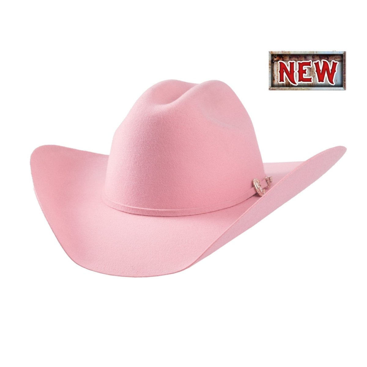 Bullhide KINGMAN 4X Premium Wool Felt Cowboy Hat - Pink - OriginalWestern.com