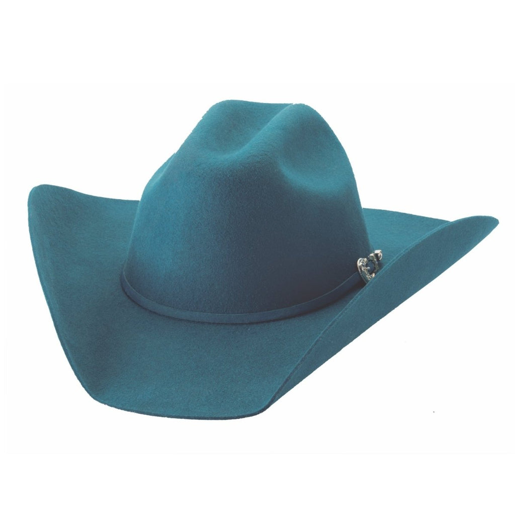 Bullhide KINGMAN 4X Premium Wool Felt Cowboy Hat - Turquoise - OriginalWestern.com