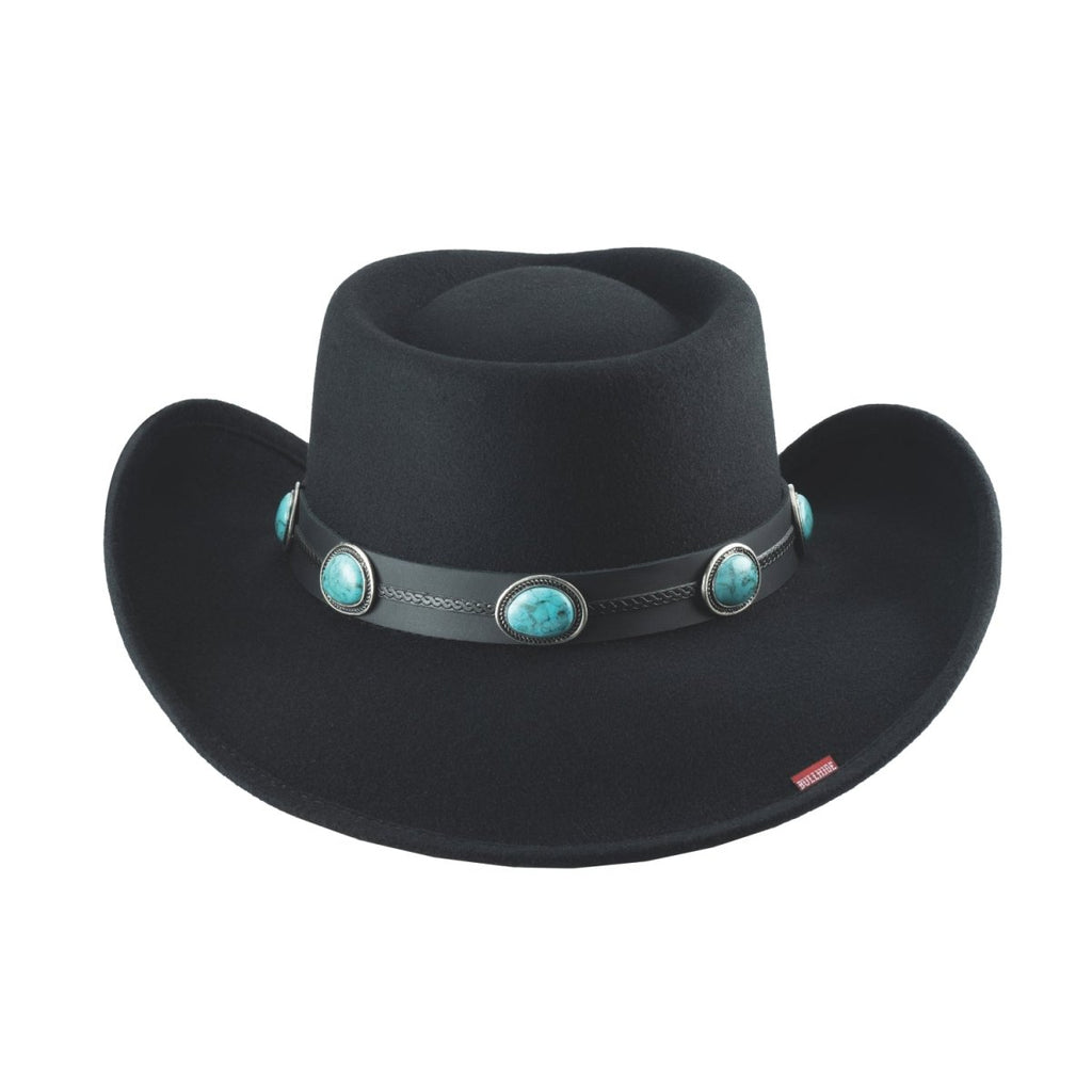 Bullhide KLAMATH Premium Wool Felt Cowboy Hat - Black - OriginalWestern.com
