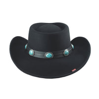 Bullhide KLAMATH Premium Wool Felt Cowboy Hat - Black - OriginalWestern.com