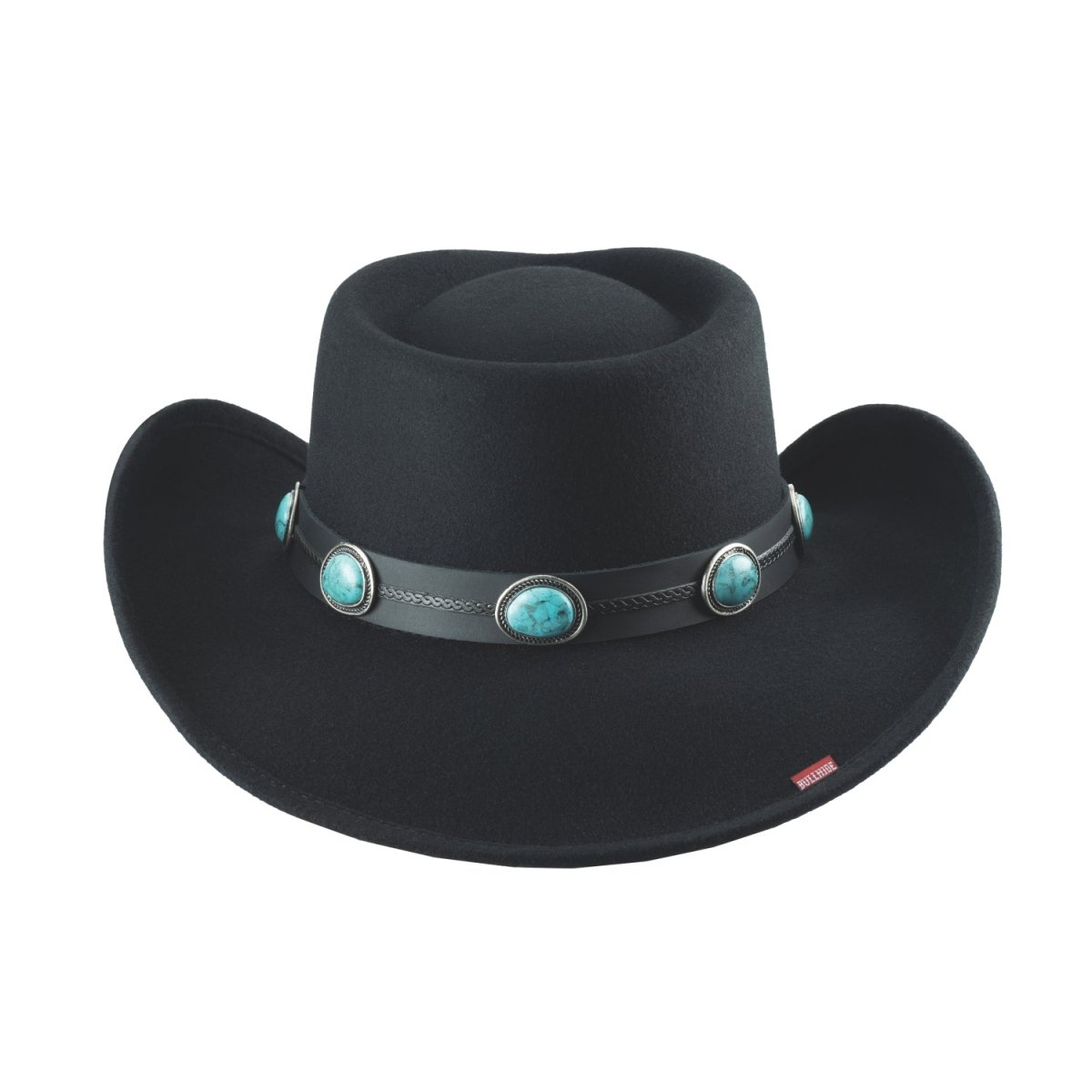 Bullhide KLAMATH Premium Wool Felt Cowboy Hat - Black - OriginalWestern.com