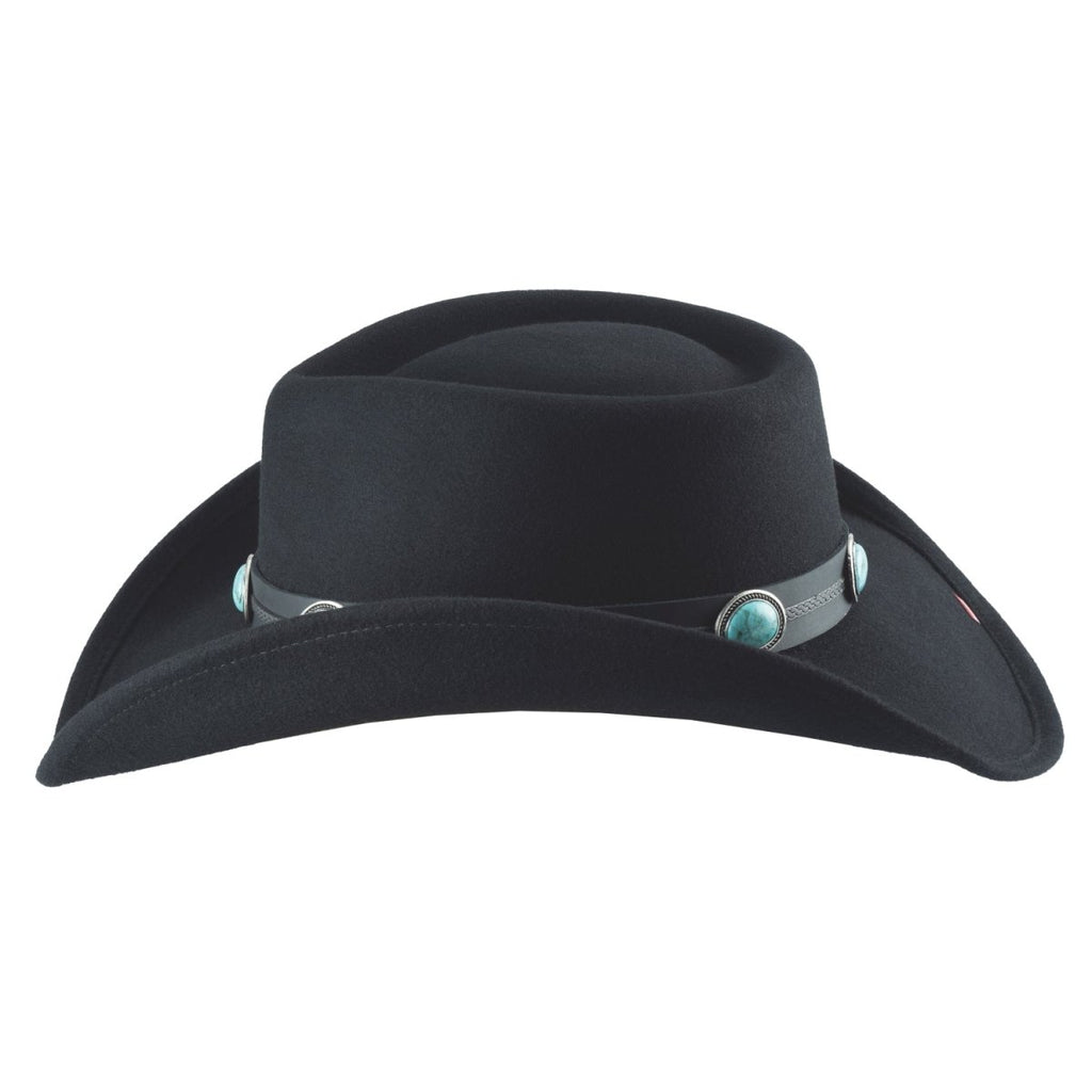 Bullhide KLAMATH Premium Wool Felt Cowboy Hat - Black - OriginalWestern.com