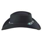 Bullhide KLAMATH Premium Wool Felt Cowboy Hat - Black - OriginalWestern.com