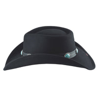 Bullhide KLAMATH Premium Wool Felt Cowboy Hat - Black - OriginalWestern.com