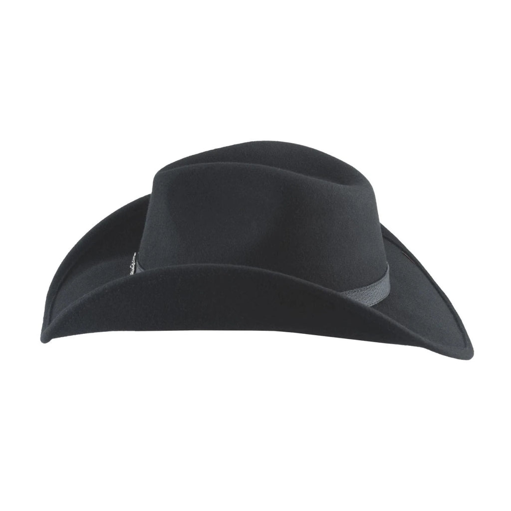 Bullhide Last Night Cowboy Hat Black Wool Western 3 1/2" Brim S–XL Unisex - OriginalWestern.com