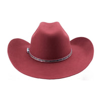 Bullhide LIFE WITH YOU 4X Premium Wool Felt Cowboy Hat - Carmine - OriginalWestern.com