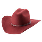 Bullhide LIFE WITH YOU 4X Premium Wool Felt Cowboy Hat - Carmine - OriginalWestern.com