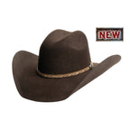 Bullhide LIFE WITH YOU 4X Premium Wool Felt Cowboy Hat - Dark Brown - OriginalWestern.com
