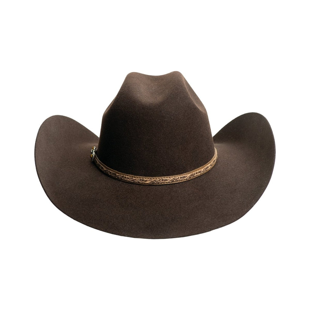 Bullhide LIFE WITH YOU 4X Premium Wool Felt Cowboy Hat - Dark Brown - OriginalWestern.com