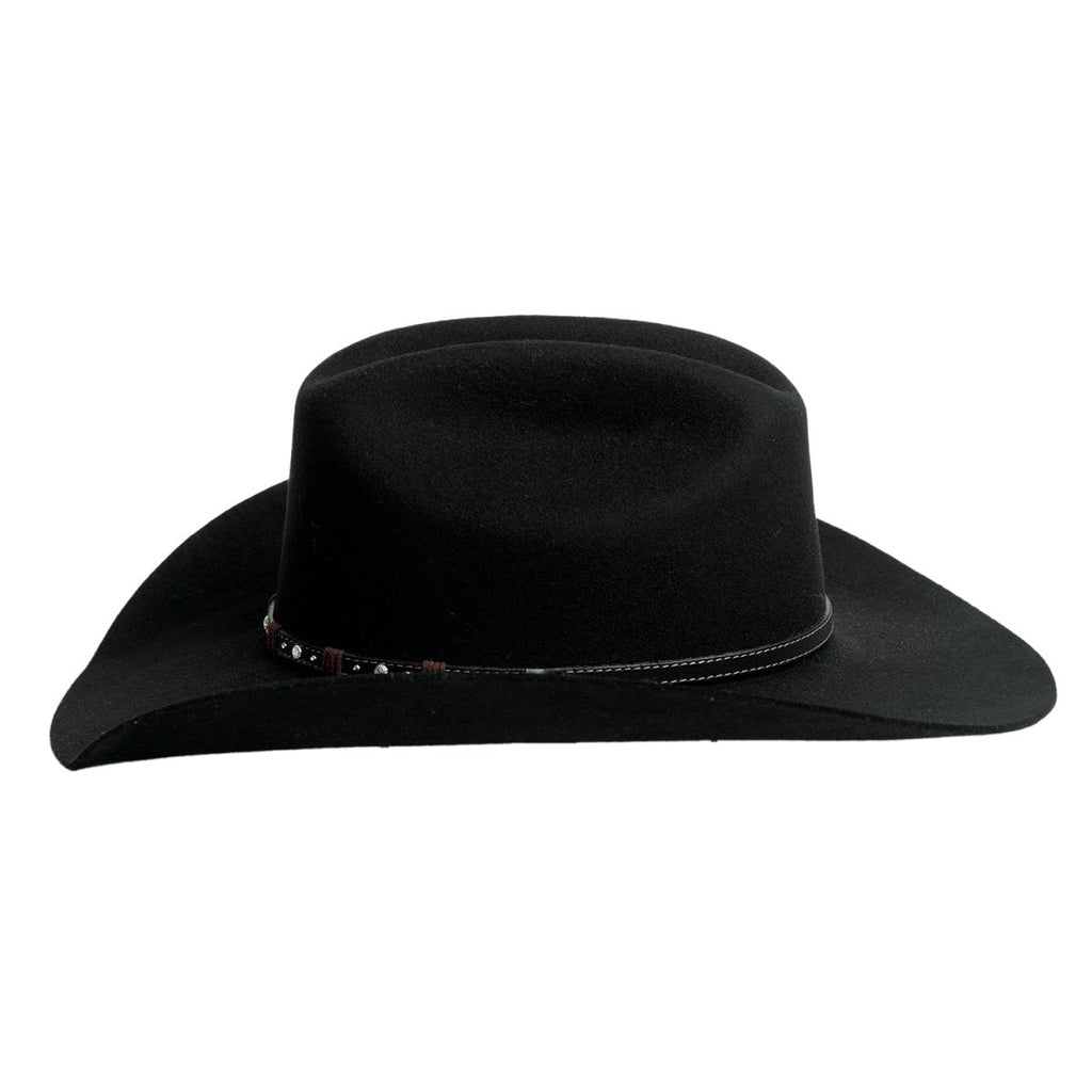 Bullhide LONE RANGER 8X Fur Blend Felt Cowboy Hat - Black - OriginalWestern.com