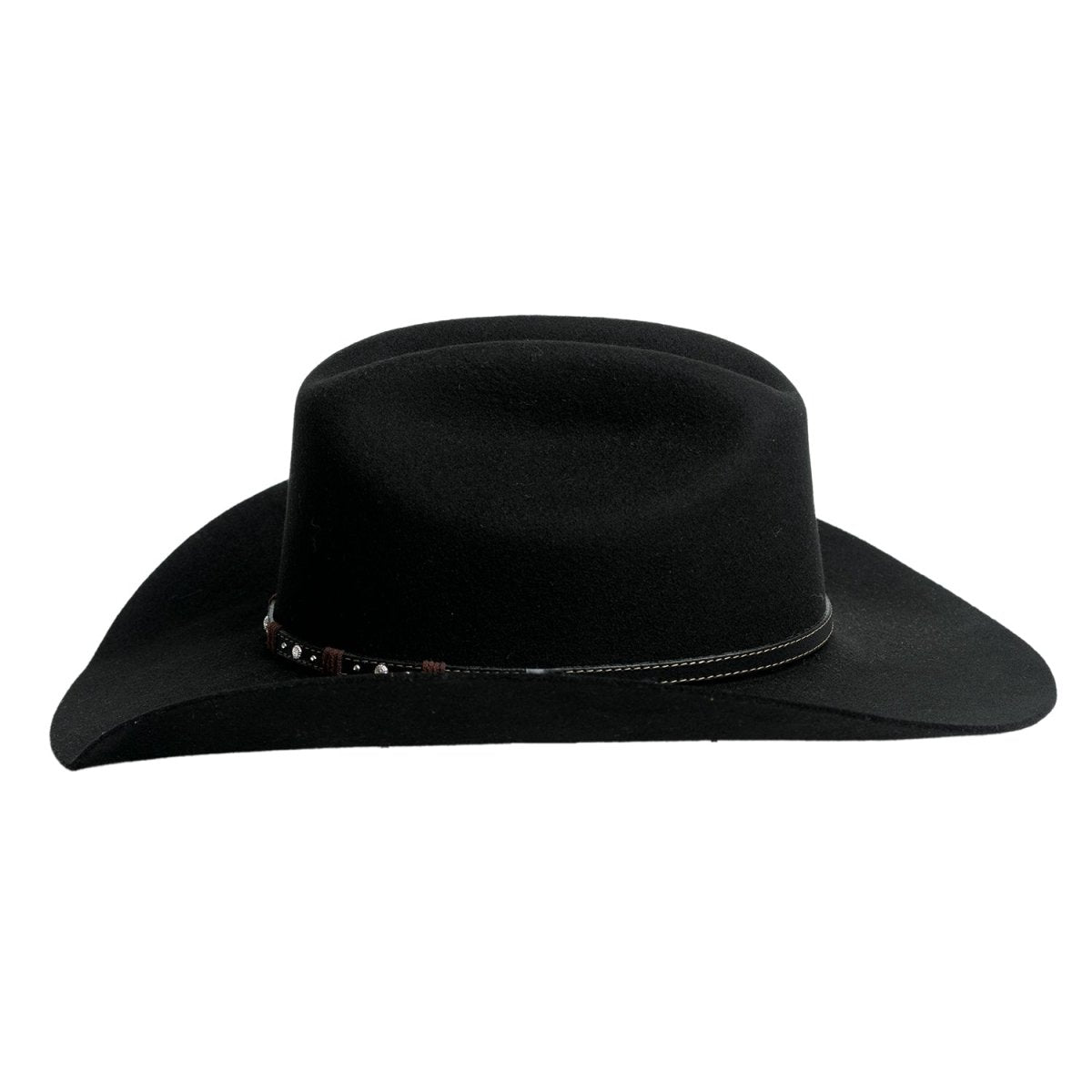 Bullhide LONE RANGER 8X Fur Blend Felt Cowboy Hat - Black - OriginalWestern.com