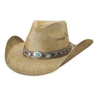 Bullhide LUCID DREAMS Bangora Cowboy Straw Hat - Pecan - OriginalWestern.com