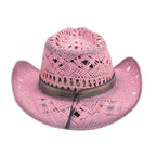 Bullhide MAGNIFICENT Toyo Straw Cowboy Hat - Pink - OriginalWestern.com