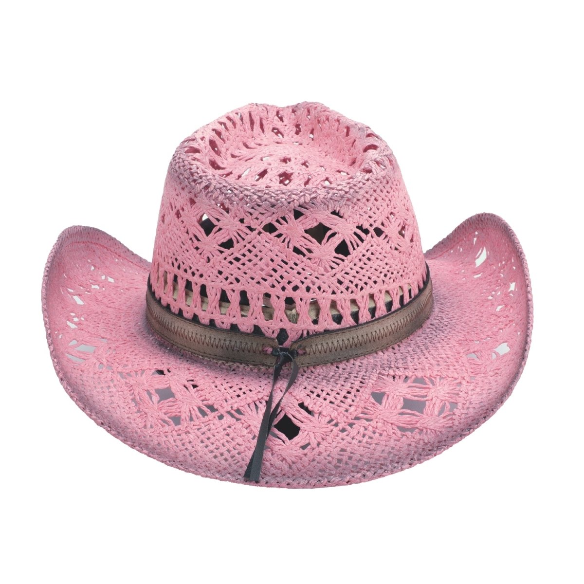 Bullhide MAGNIFICENT Toyo Straw Cowboy Hat - Pink - OriginalWestern.com