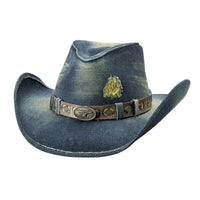 Bullhide NONSTOP Denim Cowboy Hat - Denim - OriginalWestern.com