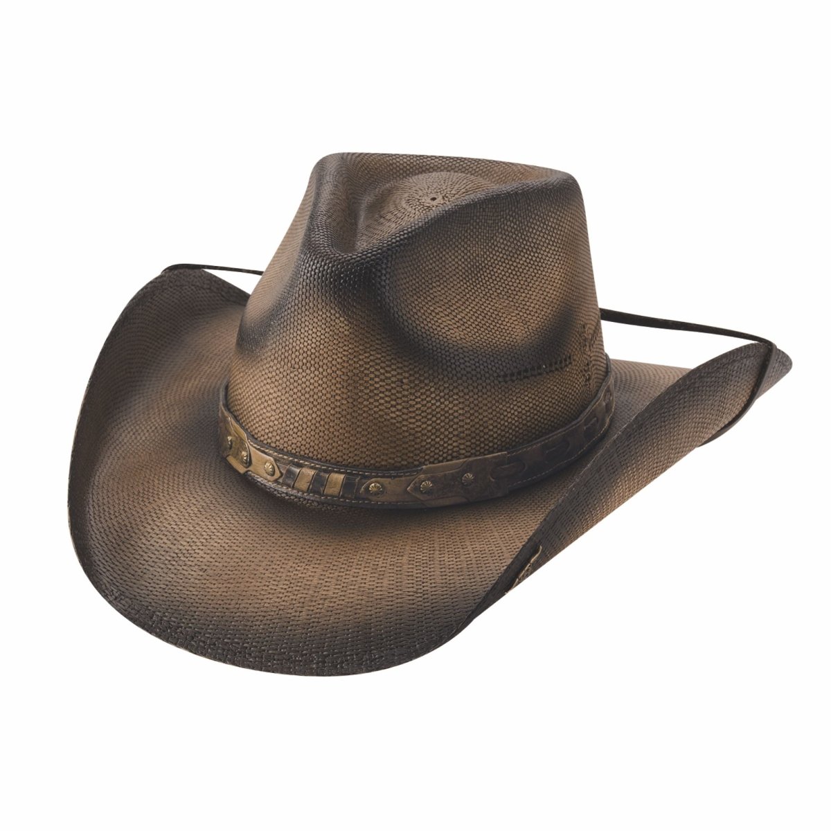 Bullhide NORBECK Bangora Cowboy Straw Hat - Pecan - OriginalWestern.com