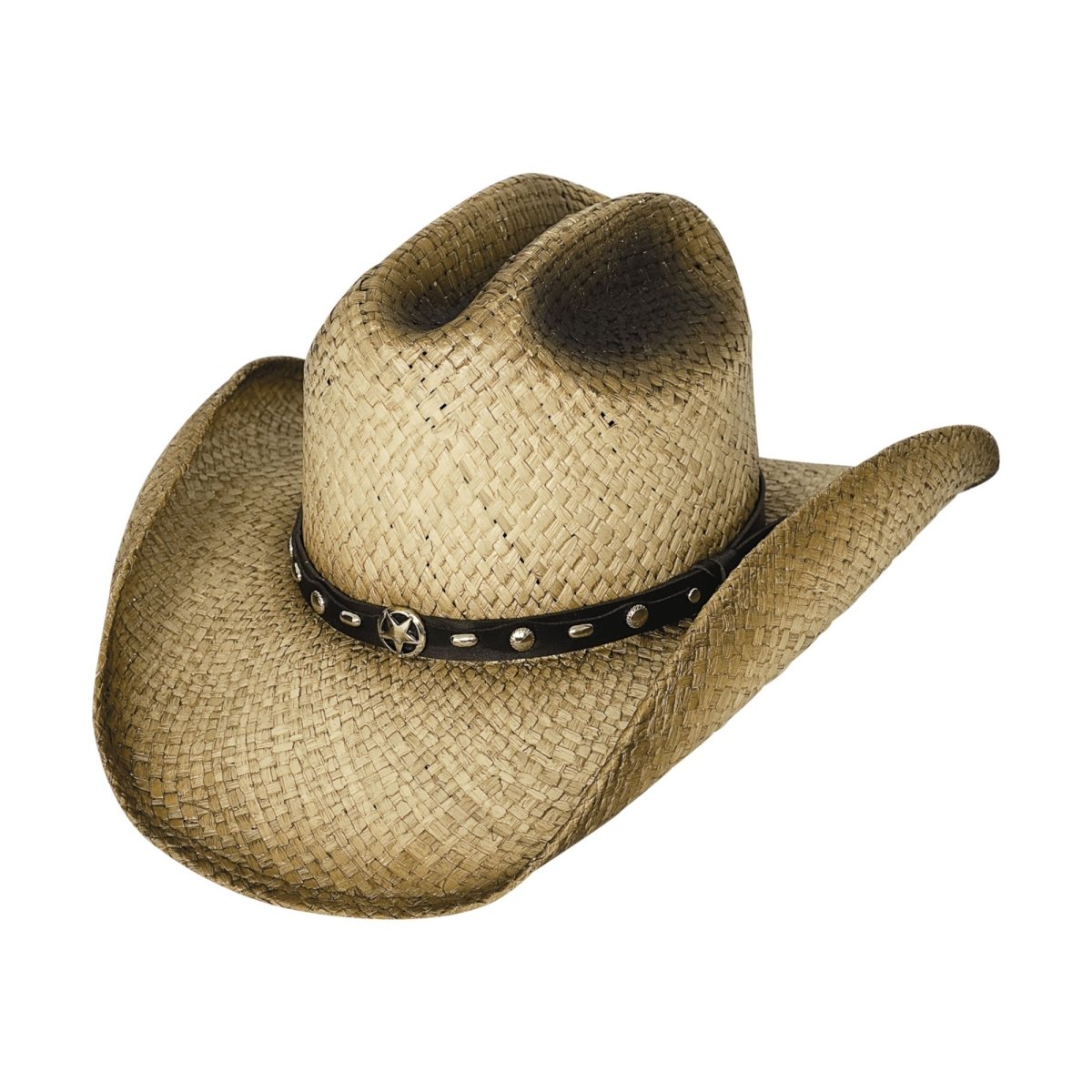 Bullhide OK CORRAL Genuine Panama Cowboy Straw Hat - OriginalWestern.com