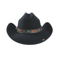 Bullhide ON PURPOSE Premium Wool Felt Cowboy Hat - Black - OriginalWestern.com