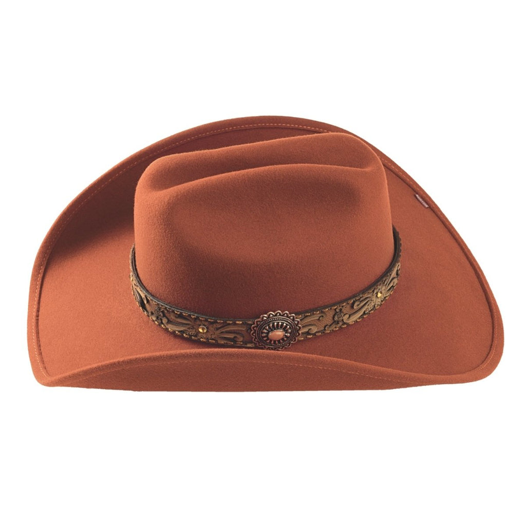 Bullhide ON PURPOSE Premium Wool Felt Cowboy Hat - Rust - OriginalWestern.com