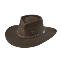 Bullhide OUTLAW TROUBLE Chocolate Wool Felt Cowboy Hat 3 3/8" Brim Western - OriginalWestern.com