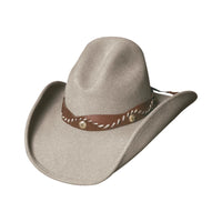 Bullhide PISTOL CREEK Sand Wool Felt Cowboy Hat 4" Brim Men’s Western Ranch - OriginalWestern.com