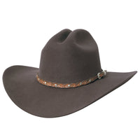 Bullhide PISTOL PETE 6X Premium Wool Felt Cowboy Hat - Chocolate - OriginalWestern.com