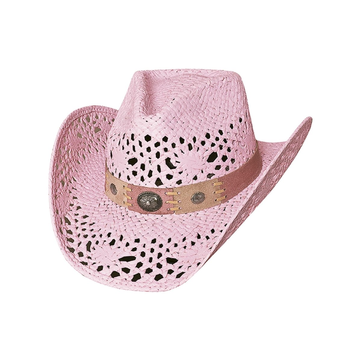 Bullhide PURE COUNTRY Toyo Straw Cowboy Hat - Pink - OriginalWestern.com