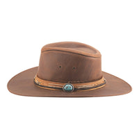 Bullhide SAVAGE LOVE Top Grain Leather Cowboy Hat - Camel - OriginalWestern.com