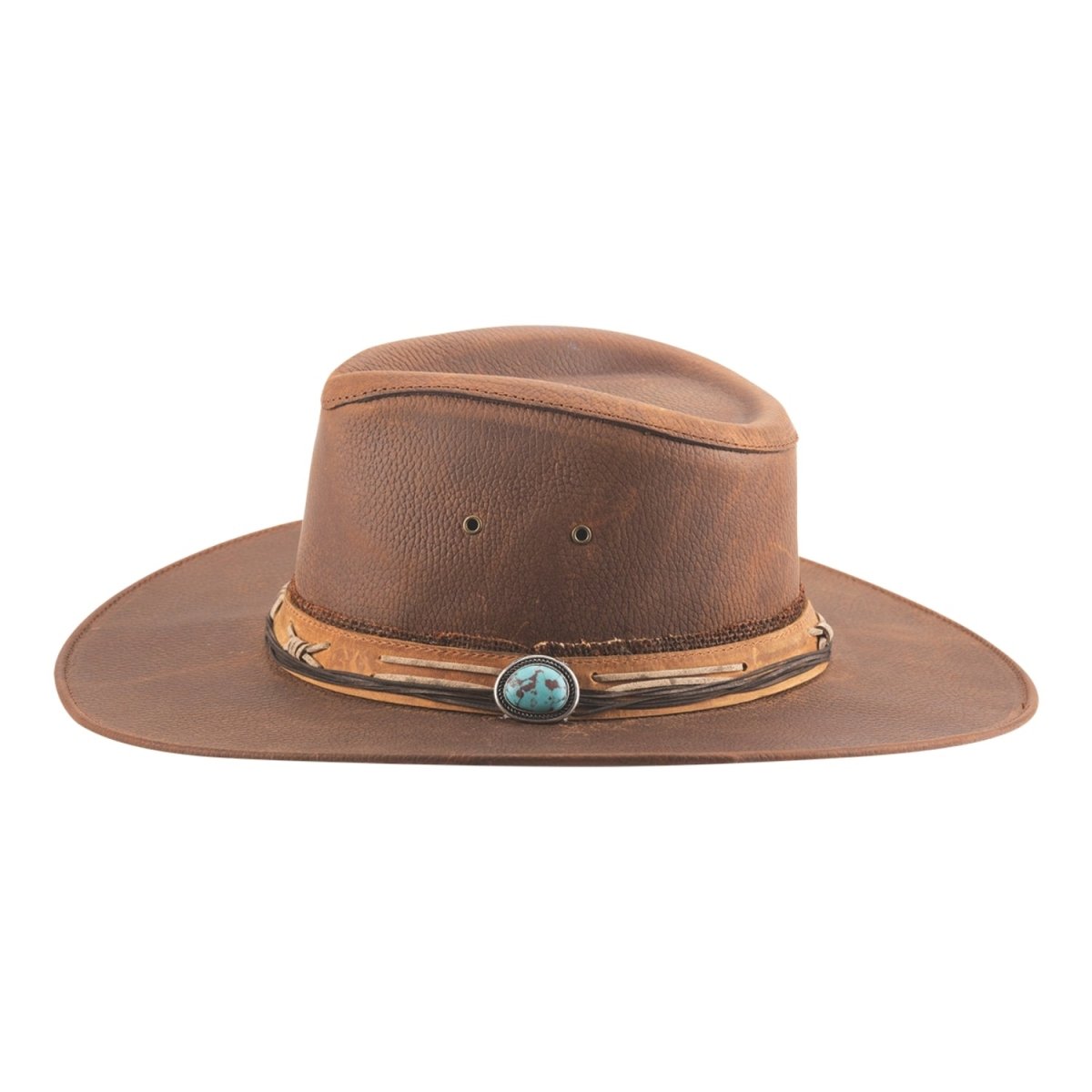 Bullhide SAVAGE LOVE Top Grain Leather Cowboy Hat - Camel - OriginalWestern.com
