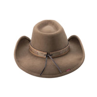 Bullhide Skynard Cowboy Hat Khaki Wool Western Hairpipe Bone 3 3/4" S–XL - OriginalWestern.com