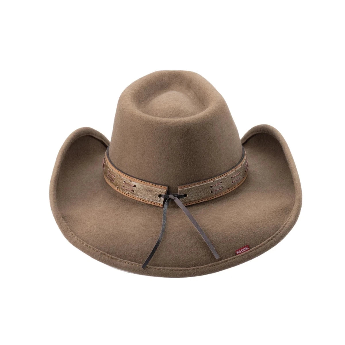 Bullhide Skynard Cowboy Hat Khaki Wool Western Hairpipe Bone 3 3/4" S–XL - OriginalWestern.com