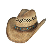 Bullhide SPOTLIGHT Raffia Cowboy Straw Hat - OriginalWestern.com