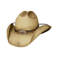Bullhide STAR CENTRAL Genuine Panama Cowboy Straw Hat - OriginalWestern.com