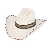 Bullhide STRAIGHT SHOOTER Premium Faux Felt Cowboy Hat - Buckskin - OriginalWestern.com