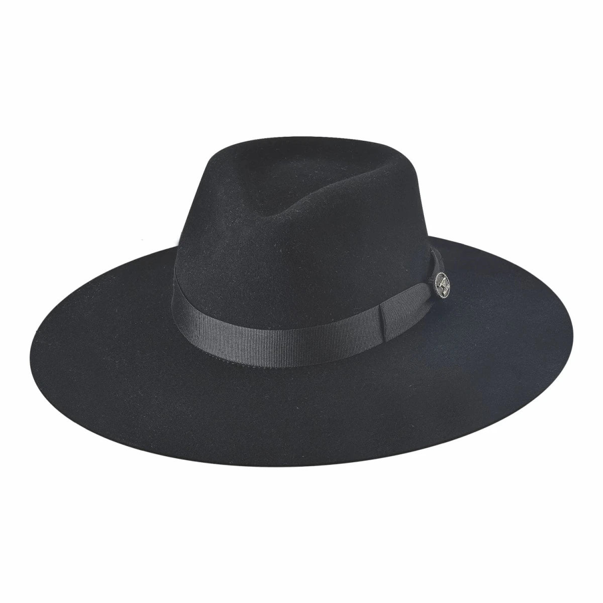 Bullhide Street Gossi Cowboy Hat Black Premium Wool Felt 3 3/4" Brim Mens - OriginalWestern.com