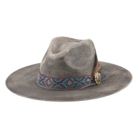 Bullhide STUCK WITH U Manhattan Straw Fedora - Black - OriginalWestern.com