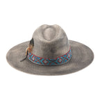 Bullhide STUCK WITH U Manhattan Straw Fedora - Black - OriginalWestern.com