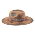 Bullhide STUCK WITH U Manhattan Straw Fedora - Pecan - OriginalWestern.com