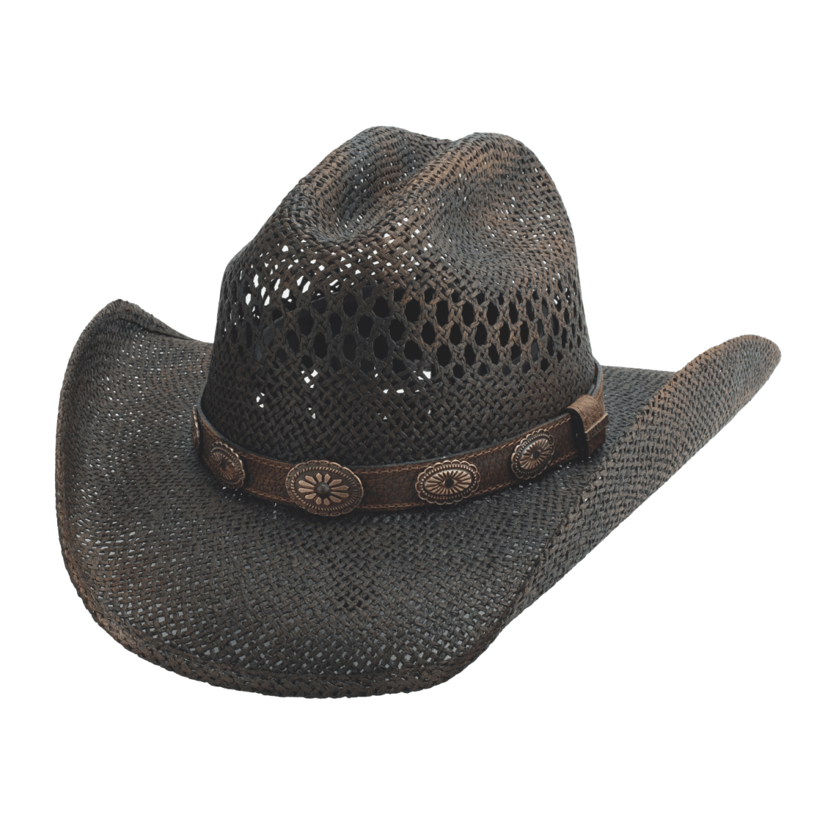 Bullhide TASTE OF COUNTRY Sisol Cowboy Straw Hat - Dark Brown - OriginalWestern.com