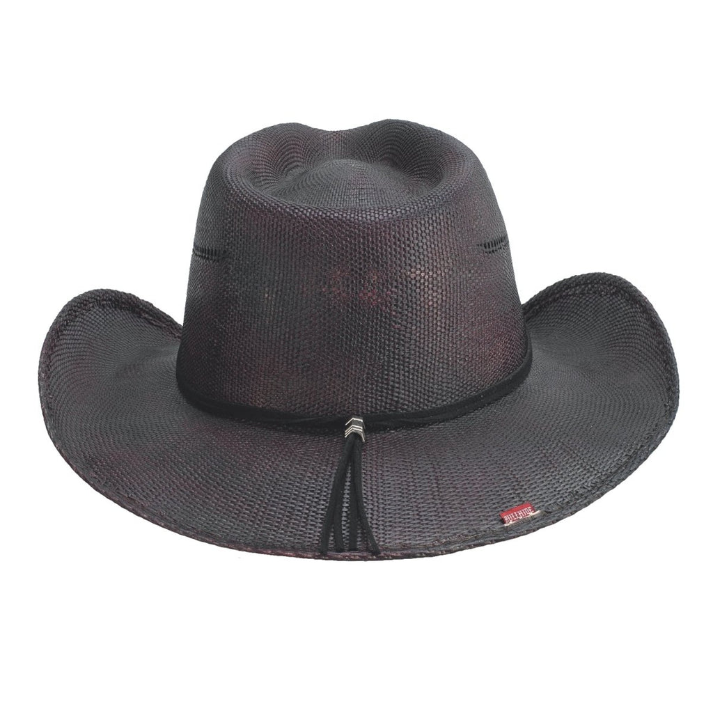 Bullhide TELL ME WHY Bangora Cowboy Straw Hat - Burgundy - OriginalWestern.com