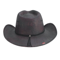 Bullhide TELL ME WHY Bangora Cowboy Straw Hat - Burgundy - OriginalWestern.com