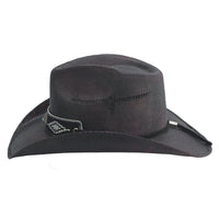 Bullhide TELL ME WHY Bangora Cowboy Straw Hat - Burgundy - OriginalWestern.com