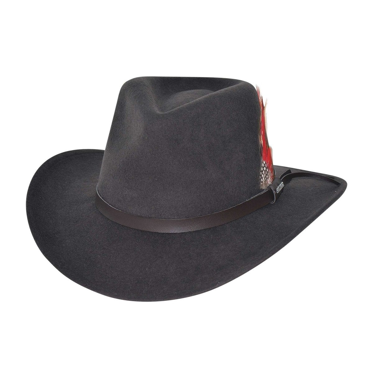 Bullhide TOMAHAWK 2X Wool Felt Cowboy Hat - Black - OriginalWestern.com