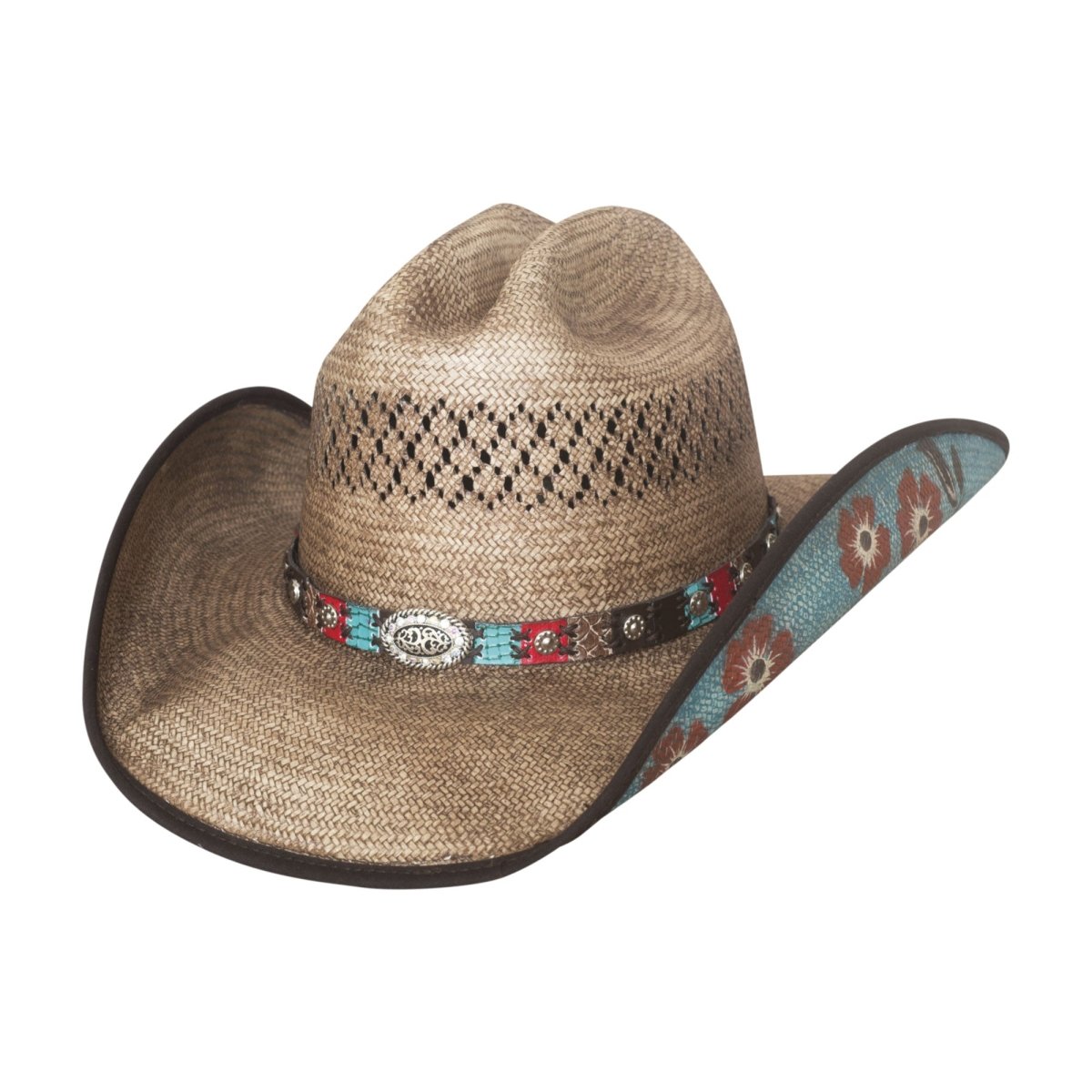 Bullhide TOO GOOD Shantung Panama Cowboy Straw Hat - Pecan - OriginalWestern.com