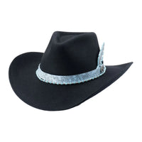 Bullhide Turning Point Black Western Cowboy Hat 0869BL Premium Wool 3 3/4"Unisex - OriginalWestern.com