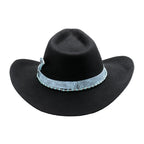 Bullhide Turning Point Black Western Cowboy Hat 0869BL Premium Wool 3 3/4"Unisex - OriginalWestern.com