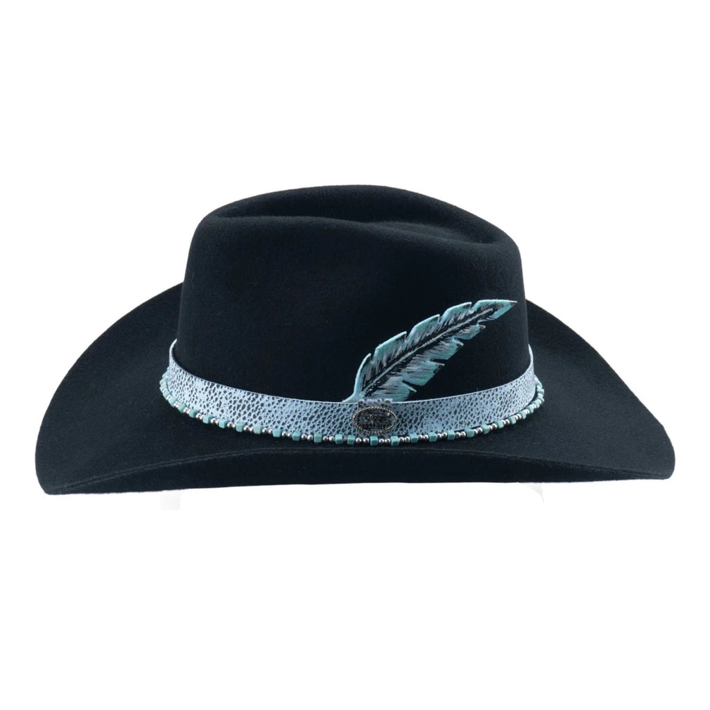 Bullhide Turning Point Black Western Cowboy Hat 0869BL Premium Wool 3 3/4"Unisex - OriginalWestern.com